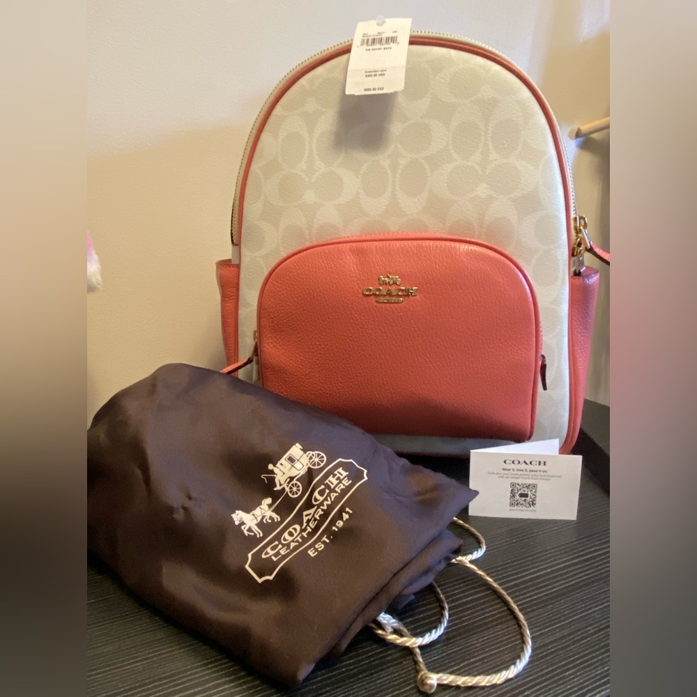 🔖 Coach Backpack NWT